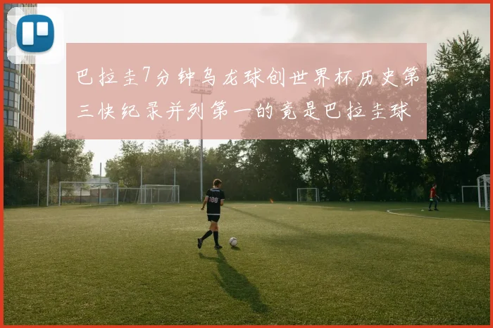 巴拉圭7分钟乌龙球创世界杯历史第三快纪录并列第一的竟是巴拉圭球员